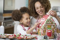 The image for HEIR AND A PARENT: GINGERBREAD HOUSE $99.99 Per Two