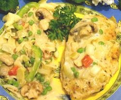 The image for Amaretto Chicken with Homemade Pasta(BYO Beer and Wine) $59.99 per person