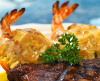 The image for Surf and Turf (BYO Wine or Beer) $69.99 per person