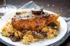 The image for Cast Iron Chicken w/Goat Cheese Rissoto (BYO Beer and Wine) $59.99 per person