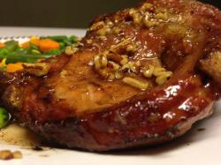 The image for Soooo Southern-Honey Pecan Pork Chops (BYO Beer and Wine) $59.99 per person