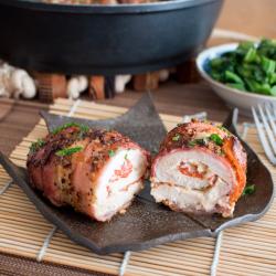 The image for Roasted Chicken with Roasted Tomato Risotto (BYO Beer and Wine) $59.99 per person