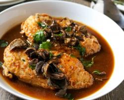 The image for Chicken Marsala/Herb & Garlic Risotto (BYO Wine or Beer) $59.99 per person