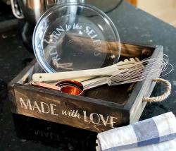 The image for DIY Glass Etching & Wood Workshop Bake & Take Pie